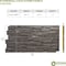 Ekena Millwork 48 5/8"W x 24 3/4"H x 1 1/4"D Cascade Stacked Stone, StoneWall Faux Stone Siding Panel, Slate Gray PNU24X48CASG - alternate 3